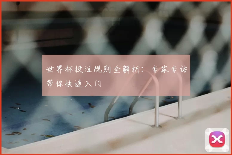 世界杯投注规则全解析：专家专访带你快速入门