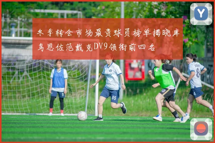 冬季转会市场最贵球员榜单揭晓库鸟恩佐范戴克DV9领衔前四名
