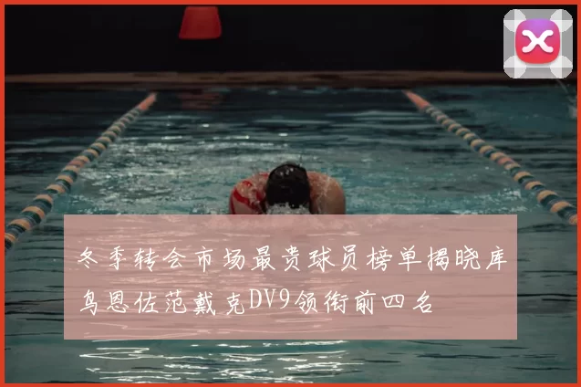 冬季转会市场最贵球员榜单揭晓库鸟恩佐范戴克DV9领衔前四名