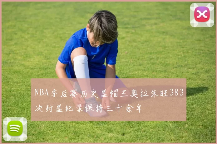 NBA季后赛历史盖帽王奥拉朱旺383次封盖纪录保持三十余年